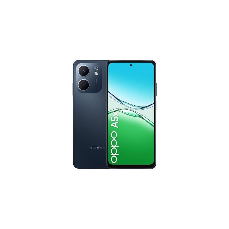 OPPO A5x 4+128GB 6.67" 4G Black Blue DS ITA
