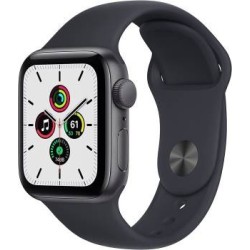 Apple Watch SE 40mm Space Grey Aluminium Case/Midnight Sport Band ITA MKQ13TY/A