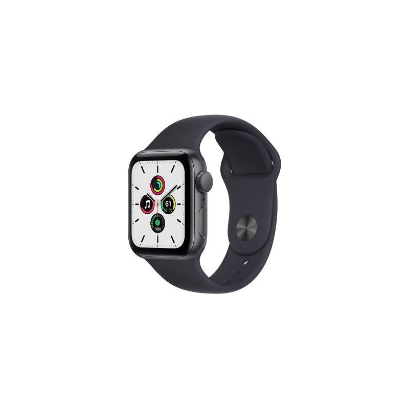 Apple Watch SE 40mm Space Grey Aluminium Case/Midnight Sport Band ITA MKQ13TY/A