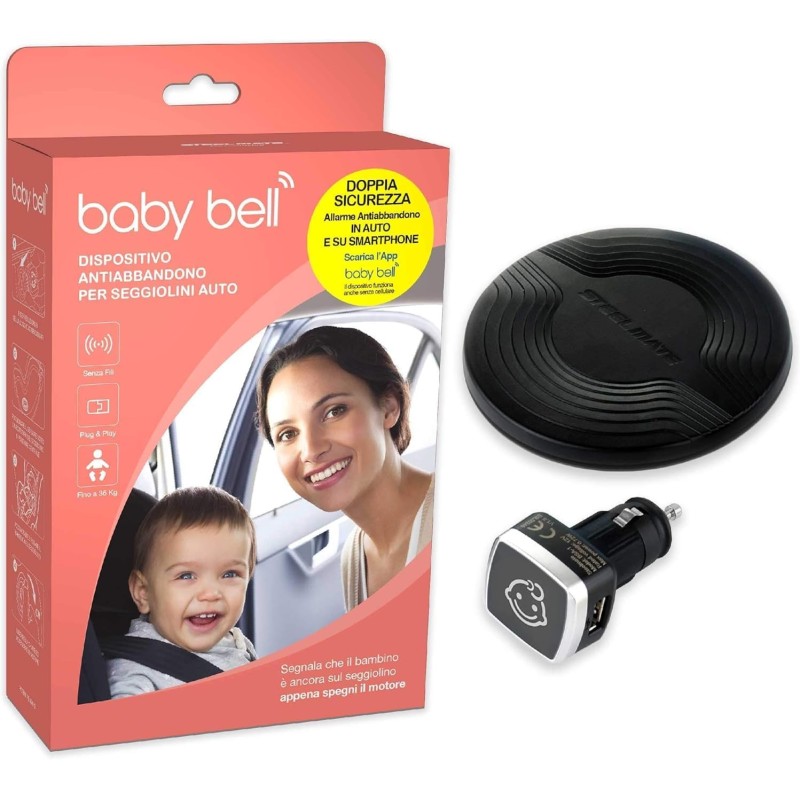 Baby Bell Dispositivo anti abbandono per seggiolini auto Steelmate