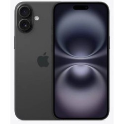 Apple iPhone 16 Plus 128GB 6.7" Black MXVU3HN/A