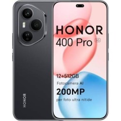 Honor 400 Pro 12+512GB 6.7"5G Midnight Black DS EU