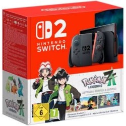 Switch 2 Console Black + Leggende Pokemon Z-A