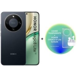 Honor Magic 8 Lite 8+256gb 6.79" 5G Black + X7 Lite + Tpu Case ITA