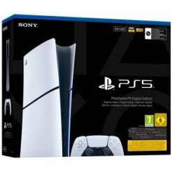 PS5 Console 825GB Digital Edition E Chassis White EU