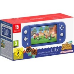 Switch lite Console Animal Crossing Blue