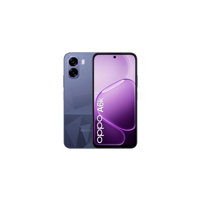 OPPO A6k 4+256GB 6.75" 4G Crystal Black ITA