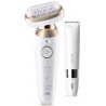 Braun Epilatore Elettrico Silk-épil 9 Flex SES9011 Bianco/Oro