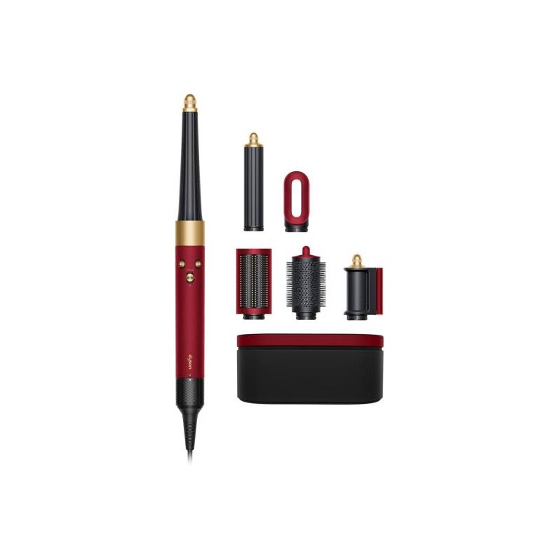 Dyson Airwrap ID Multistayler Straight+Wavy Red Velvet/Gold 1300W