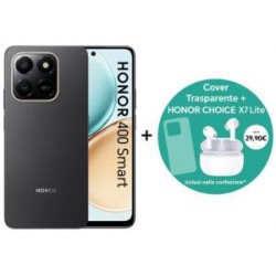 Honor 400 Smart 8+256GB 6.7" 4G Velvet Black DS ITA + Choice X7 Lite