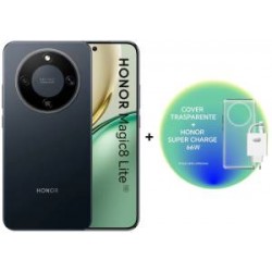 Honor Magic 8 Lite 8+512GB 6.79" 5G Black + Charger + Tpu Case ITA