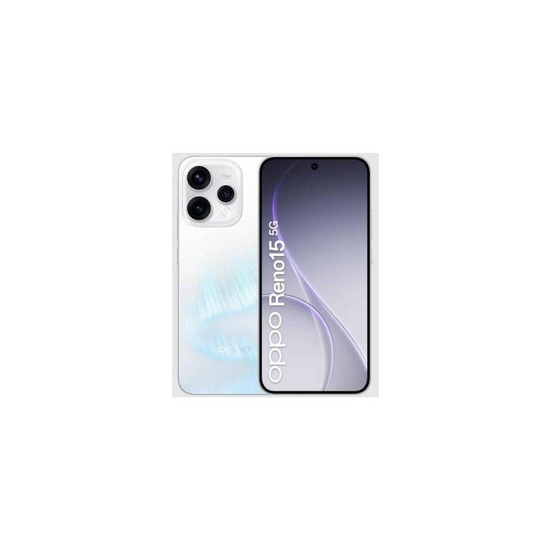OPPO Reno 15 8+512GB 6.59" 5G Aurora White ITA