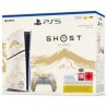 PS5 Console 1TB Ghost Of Yotei Gold Limited Edition White Slim ITA