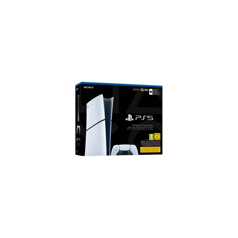 PS5 Console 825GB Digital Edition E Chassis White ITA