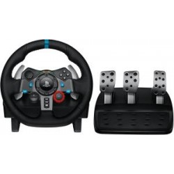 Logitech Volante + Pedaliera G29 PS5/PS4/PC