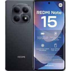 Xiaomi Redmi Note 15 6+128GB 6.77" NFC Black DS EU