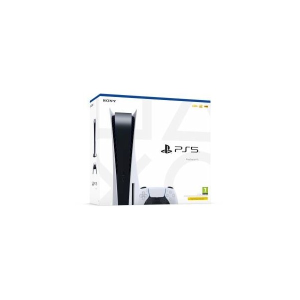 PS5 Console 825GB Standard Edition B Chassis White EU